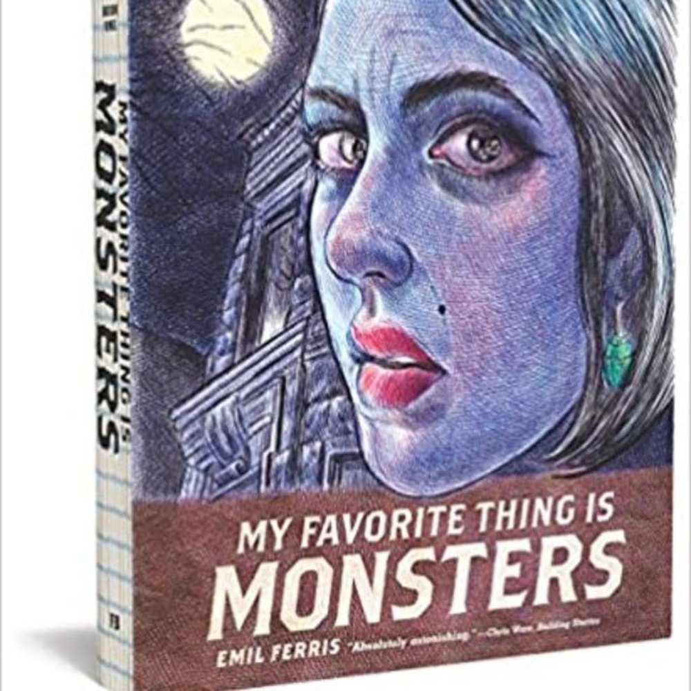 My Favorite Thing is Monsters Paperback Book NEW